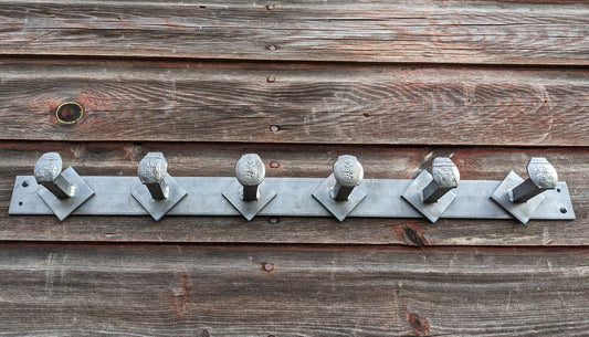 Railroad Spike Coat Rack- diamond