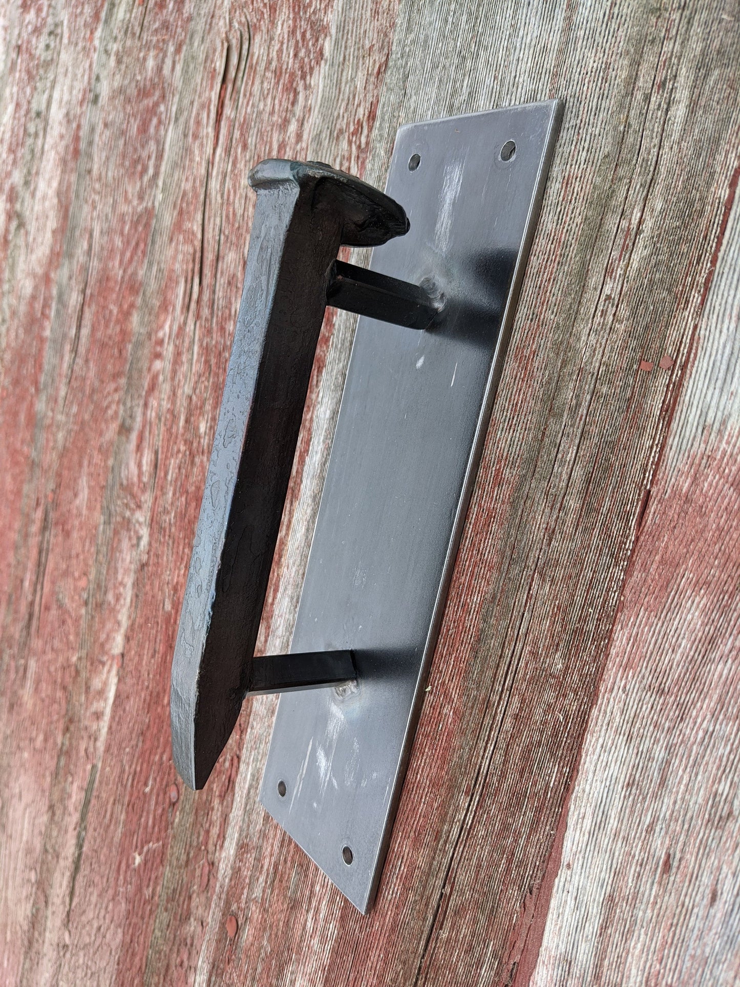 Railroad Spike Barn Door Handle- 2 1/2"